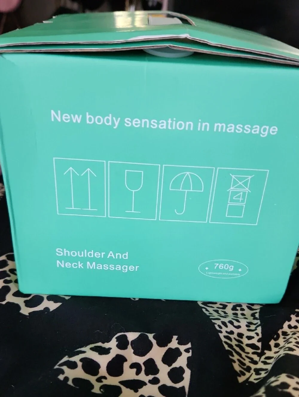 Shoulder and Neck Massager - Mint Green (Model FZ-831)